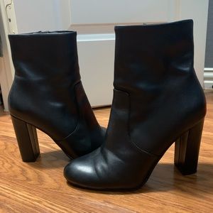 Steve Madden Booties, Black, Size: 8